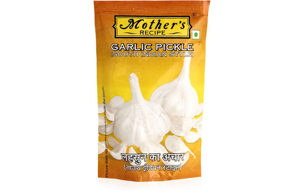 Mother's Recipe Garlic Pickle (South Indian Style)  Pack  200 grams